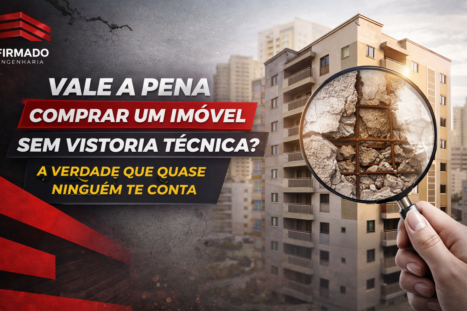 Vale a pena comprar um imóvel sem vistoria técnica? A verdade que quase ninguém te conta